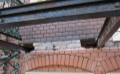 Nach Freilegung des maroden Tragwerks