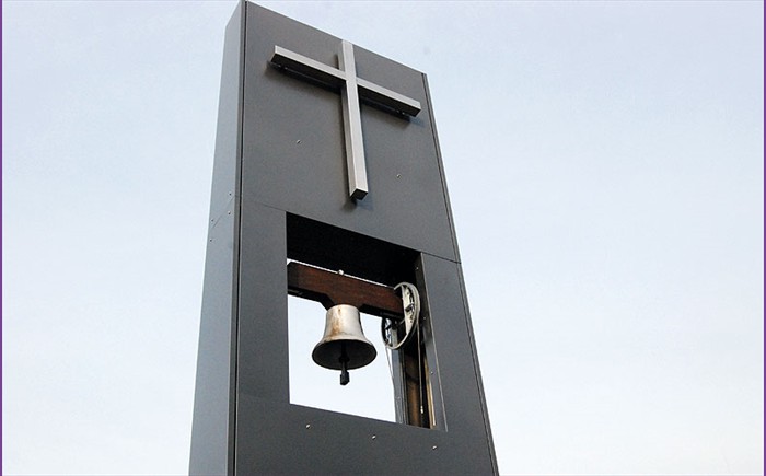 Glockenturm aus Stahl