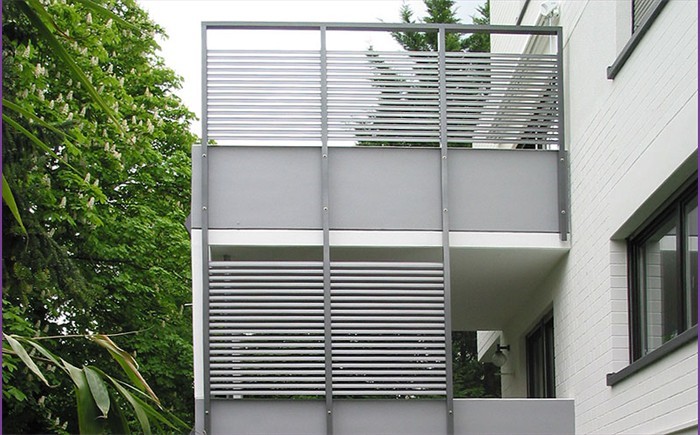 Wind- u. Sichtschutz für Balkone